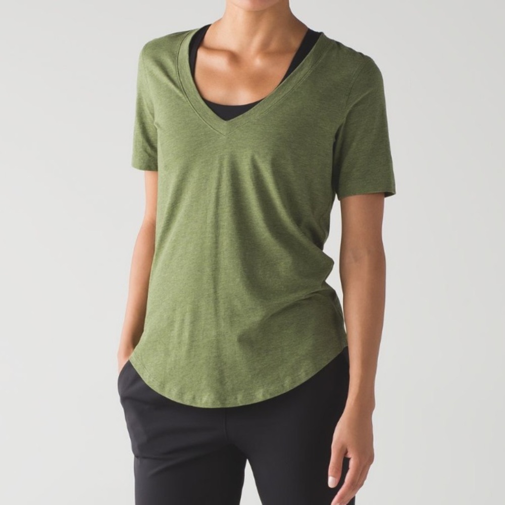 Lululemon Love Tee III
Heathered Brave Olive